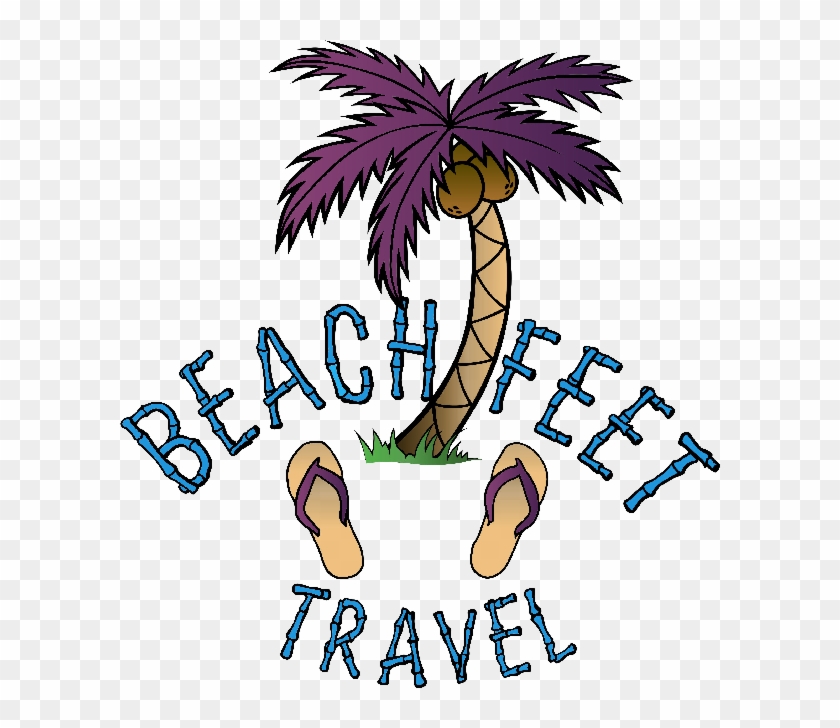 Beachfeet Travel - Palm Tree Clip Art #1750290