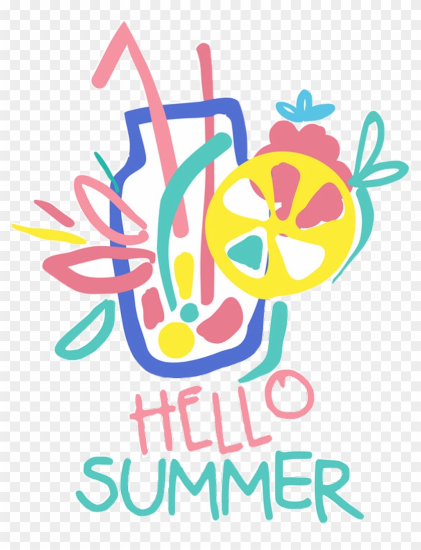 #hello #summer #freetoedit - Hello Summer Logo #1750316