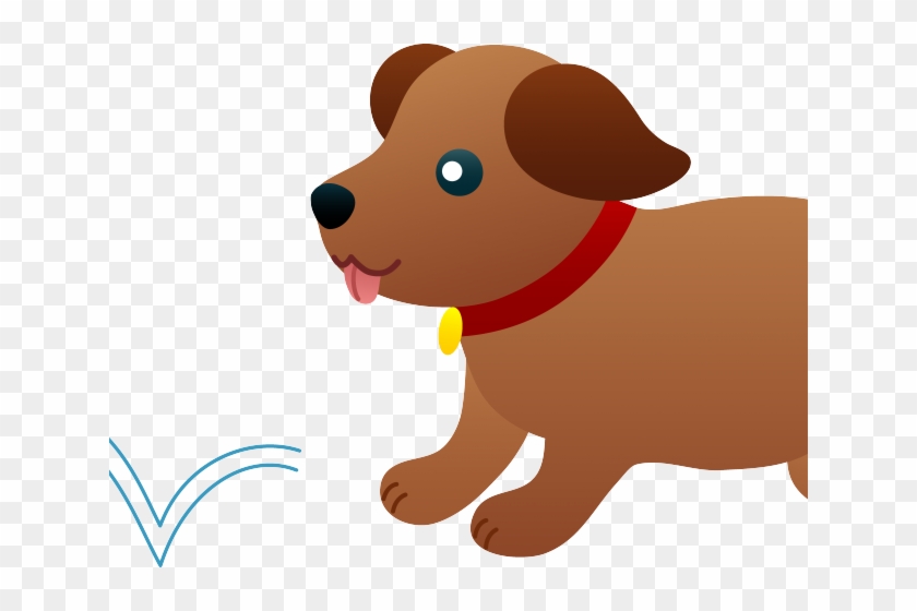 Chase Clipart Fetch - Puppy Chasing A Ball #1750337