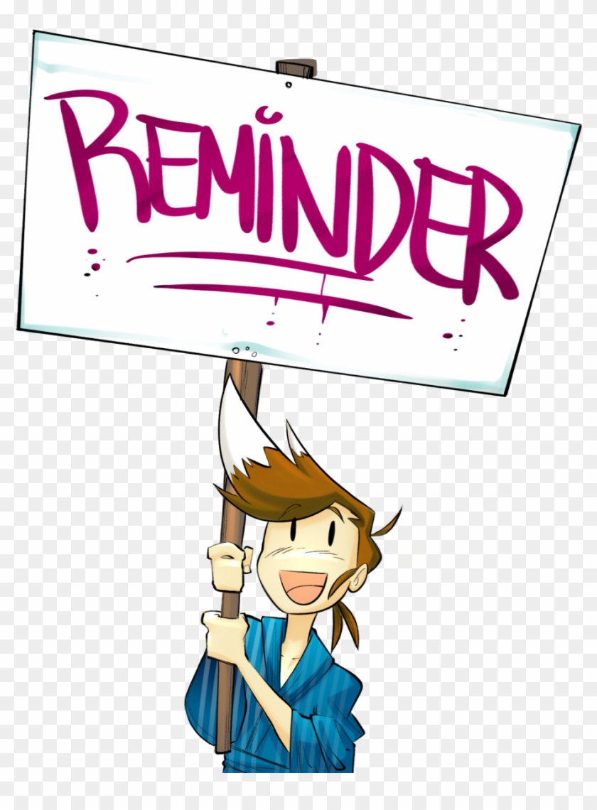 Hello Everyone Just A Friendly Reminder That Our Summer - Cartoon - Free  Transparent PNG Clipart Images Download