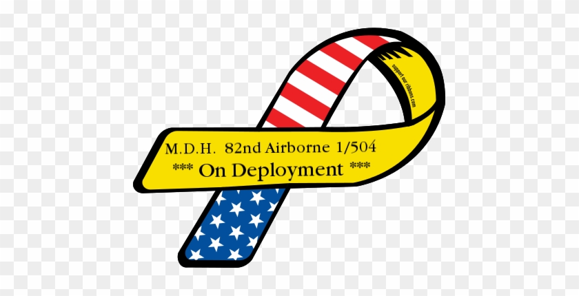 M - D - H - 82nd Airborne 1/504 / *** On Deployment - Cushing's Ribbon #1750366