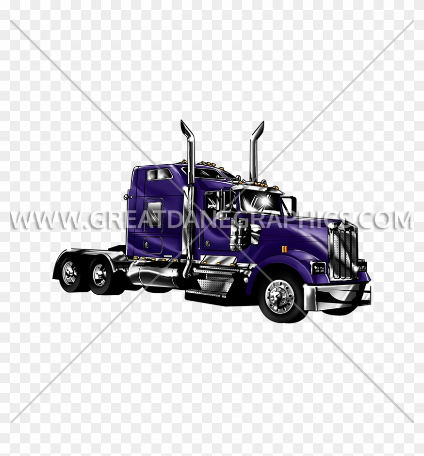 Trailer Truck #1750525