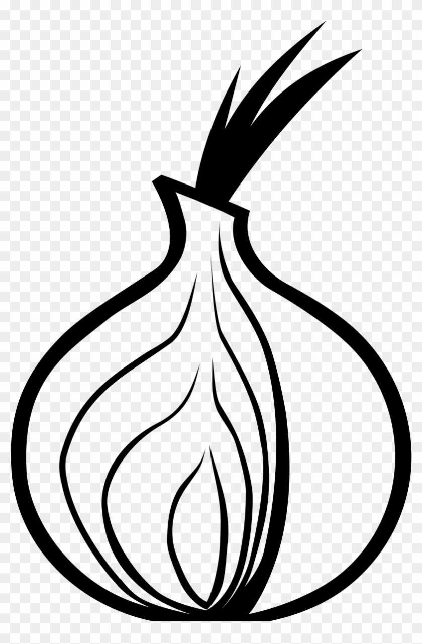 Onion Tor Icon White #1750901