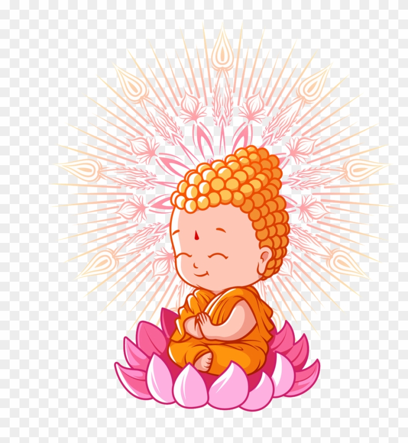 Free Buddhism Buddhas Birthday Cartoon Buddhist Image - Little Buddha Cartoon #1751016