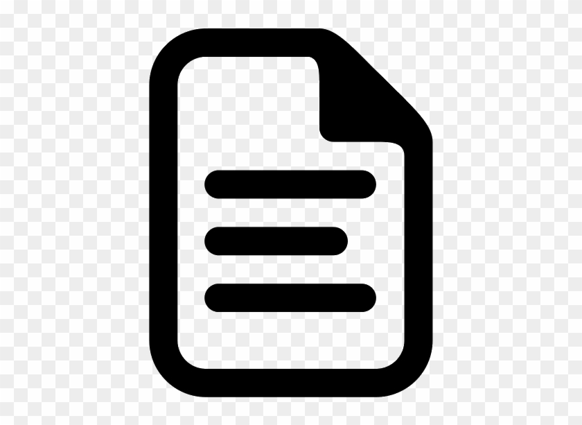 Red Document Icon Png #1751079