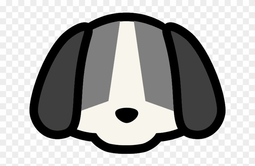 Eyelesspuppy - Cute Dog Face Cartoon #1751180