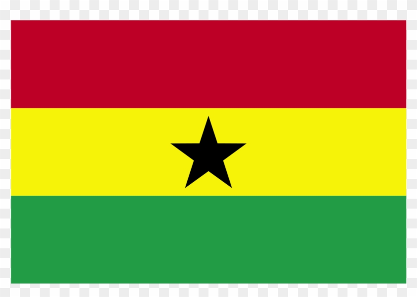 1 Year Ago - Ghana Flag Hd #1751376