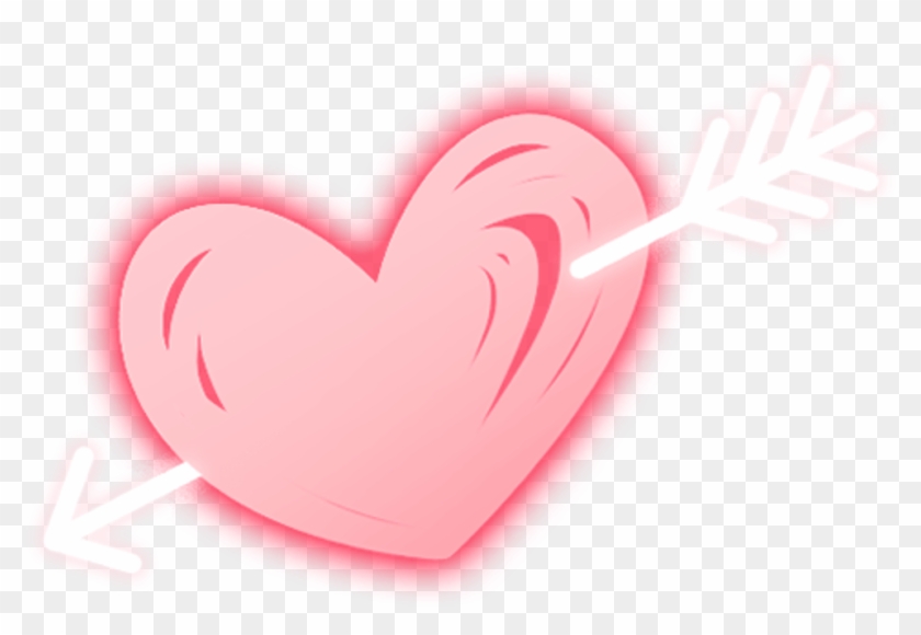 #love #heart #arrow #light #cute #lightpainting #luminous - Heart #1751444