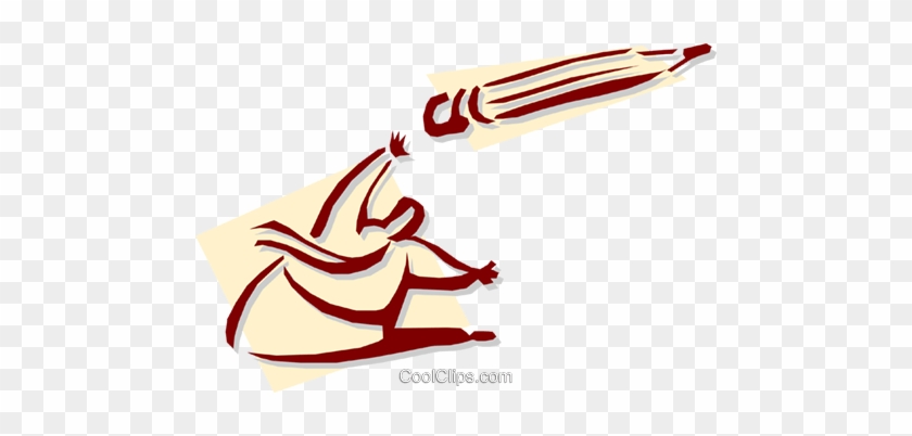 Business/responding Royalty Free Vector Clip Art Illustration - Business/responding Royalty Free Vector Clip Art Illustration #1751474