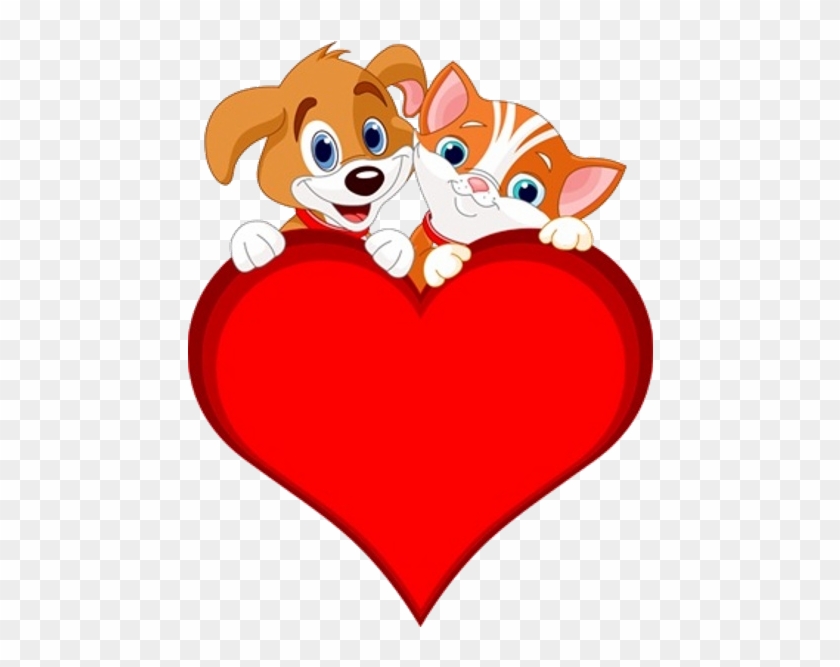 Cat And Dog Clip Art - Cartoon Dogs And Cats #1751479