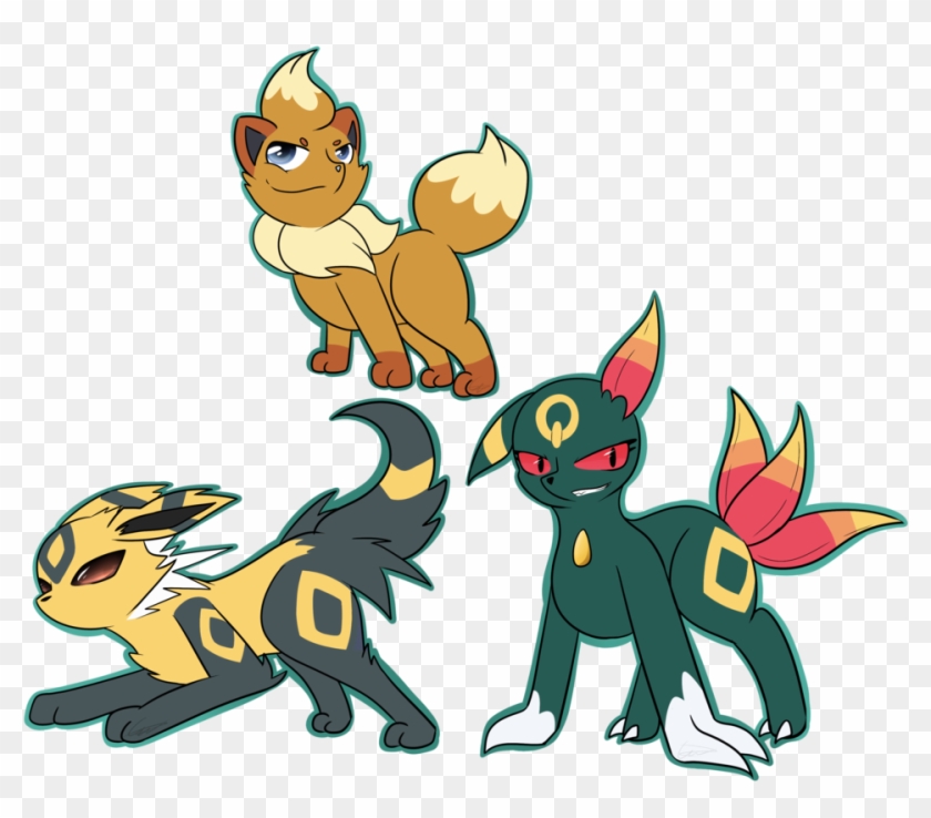 Eeveelutions Drawing Valentines - Cartoon #1751486