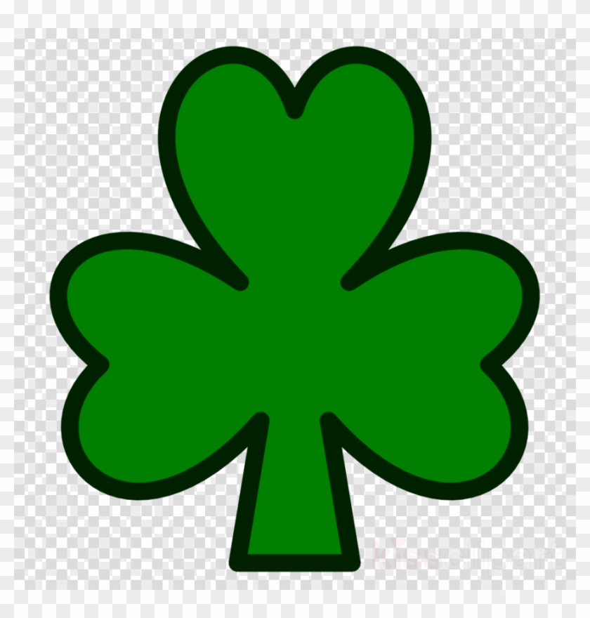 St Patricks Day Clover Clipart Ireland Saint Patrick's - Shamrock Clipart #1751557