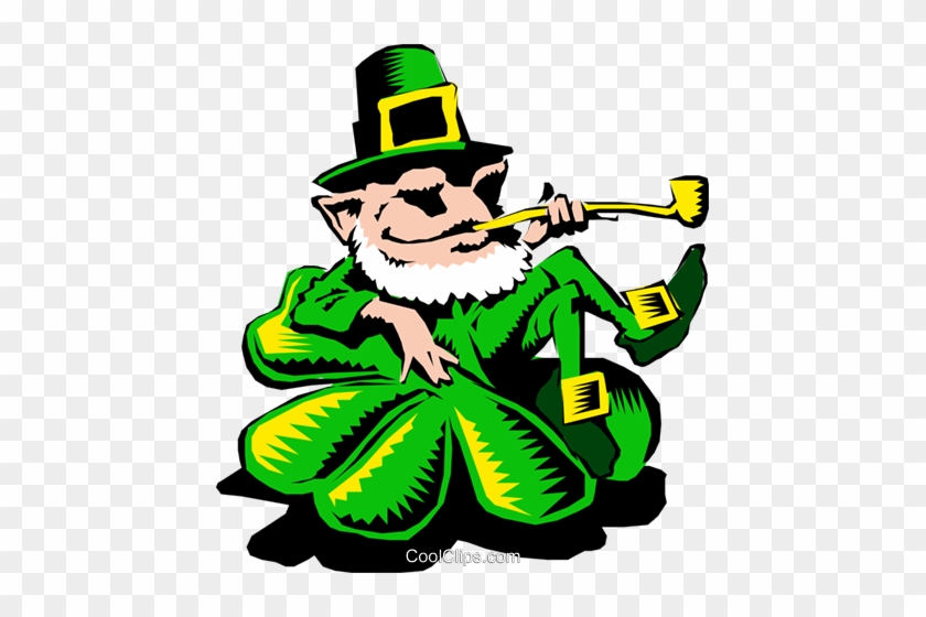 Cartoon Leprechaun Royalty Free Vector Clip Art Illustration - Illustration #1751626