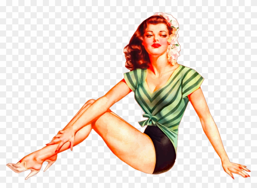 Pinup Girl Png - Pin Up Girl Vargas #1751664