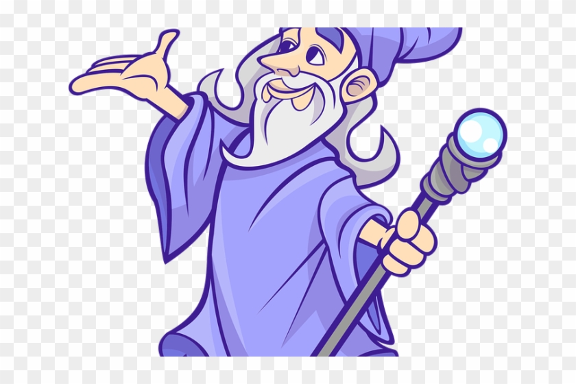 Fantasy Clipart Wizard - Wizard Clipart Png #1751684