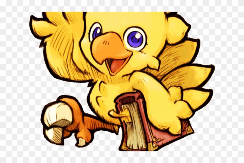 Final Fantasy Clipart Transparent - Final Fantasy Chocobo Draw #1751685