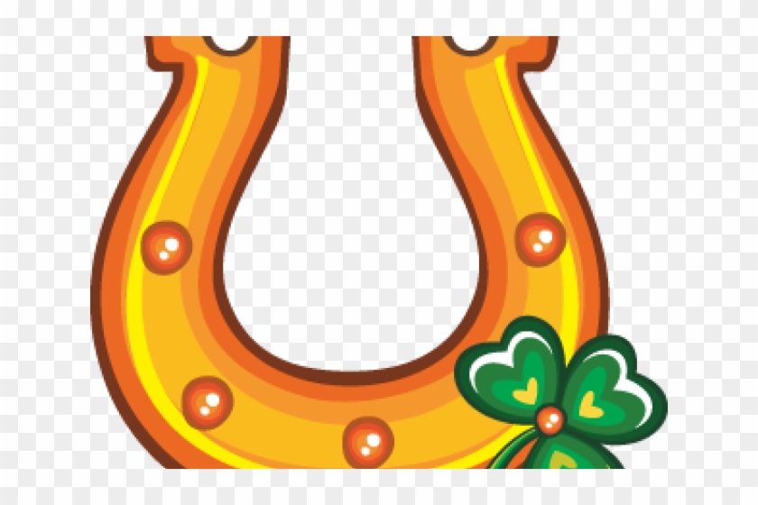 Saint Patricks Day Clipart Horseshoe - Clip Art Horseshoes St Patrick's Day #1751903