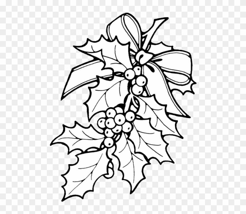 Christmas Leaves Coloring Pages 1 Christmas Leaves - Christmas Leaves Coloring Pages 1 Christmas Leaves #1752242