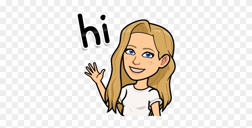 Haley Is Currently A Sophomore At Arizona State University - Hi Bitmoji #1752271