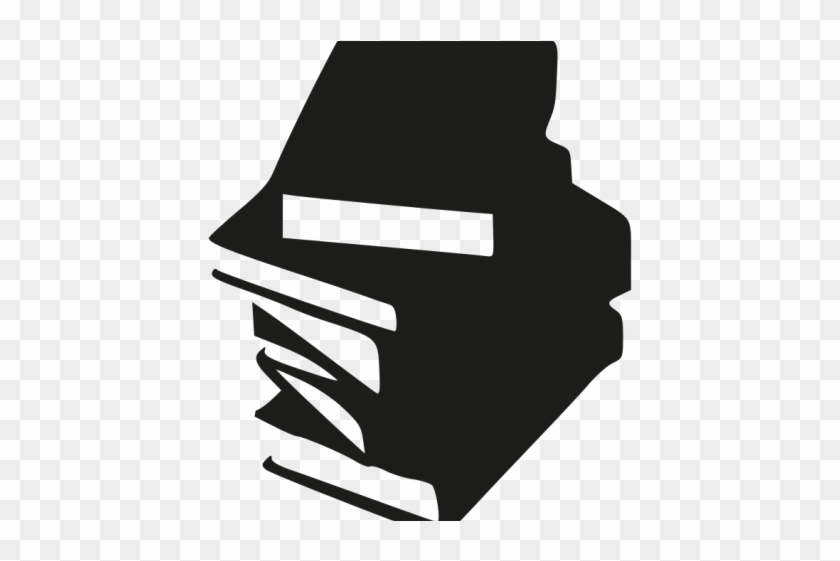 Silhouette Clipart Book - Black Cartoon Books #1752372