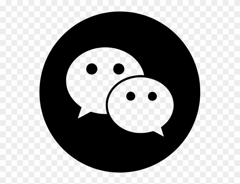 Since I've Included A Few Non-social Media Icons I've - Wechat Logo Png Circle #1752387