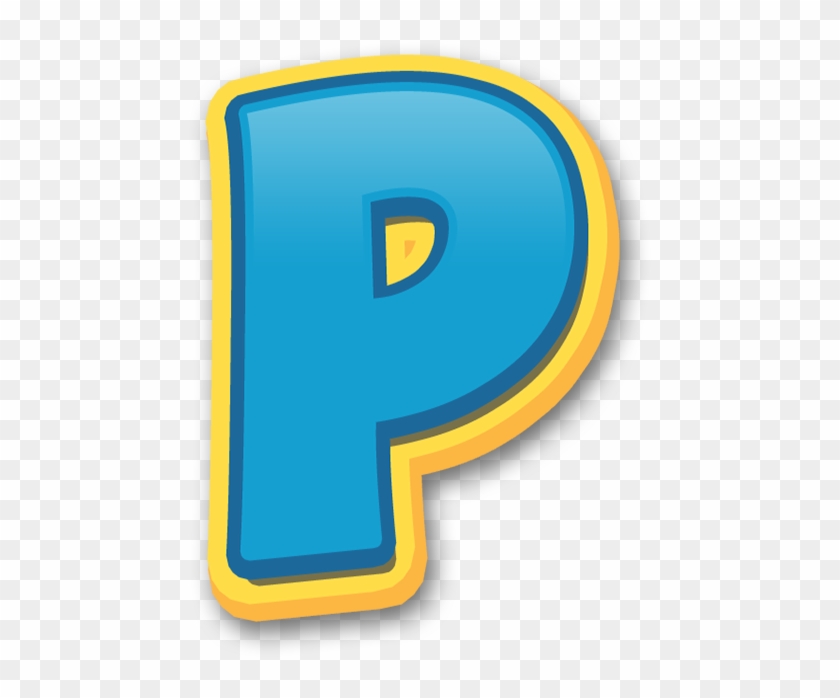 Alfabeto Para Escudos De Paw Patrol Imprimir Ⓒ - Paw Patrol Letter P #1752392
