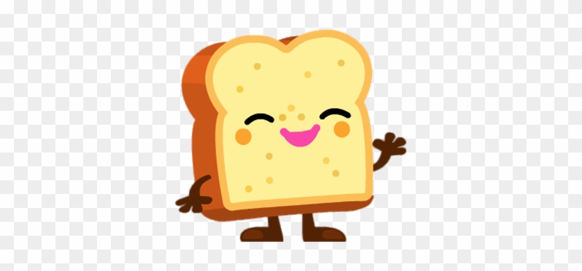 Toasty The Buttery Breadhead Waving - Toasty Moshling Png #1752402