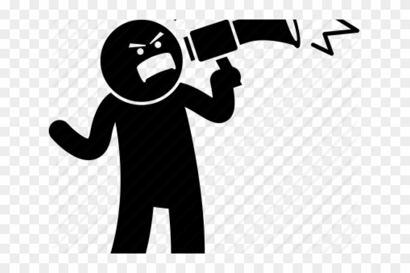 Noise Clipart Noisy Person - Illustration #1752440