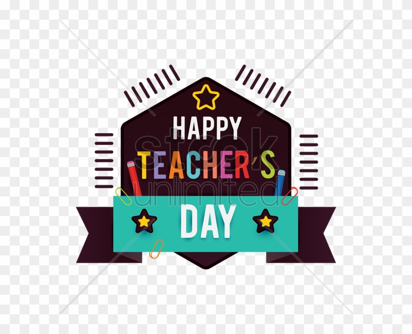 Happy Teachers Day Png Clipart Teachers' Day Clip Art - Happy Teachers Day Vector #1752445