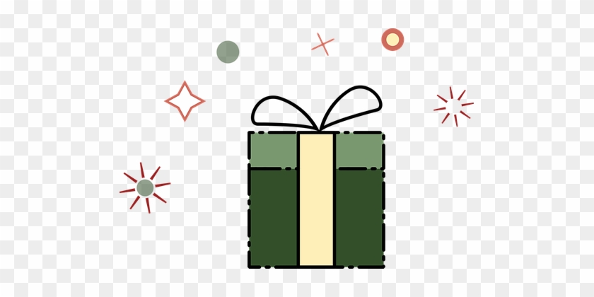 Gift, Present, Birthday, Holiday - Illustration #1752458