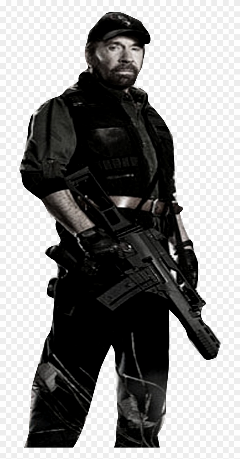 Chuck Norris Png File - Chuck Norris The Expendables Png #1752524