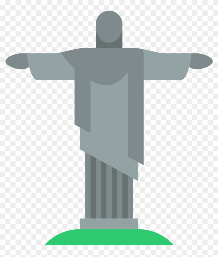 Christ The Redeemer Clipart Statue - Christ The Redeemer Png #1752559