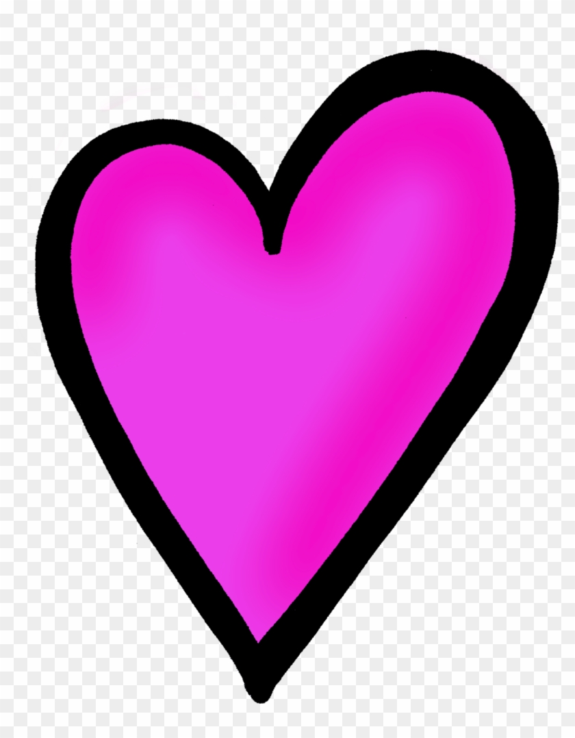 For Those Times You Just Need A Worksheet - Transparent Background Hot Pink Heart Png #1752642