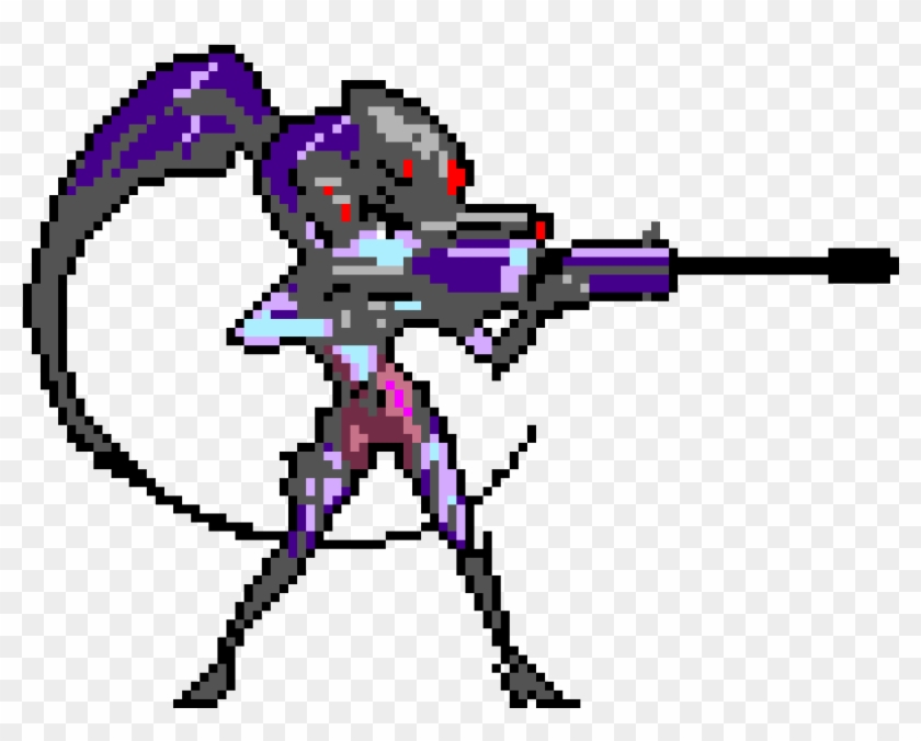 Widow Maker - Overwatch Widowmaker Pixel Spray #1752681