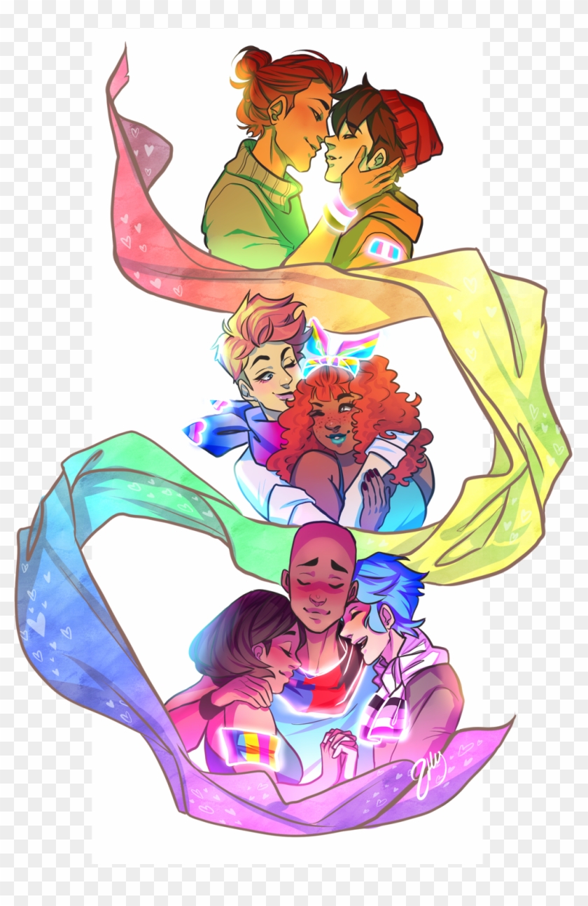 Lgbtq Pride By Zhuy Lgbtq Pride By Zhuy - Cartoon #1752823