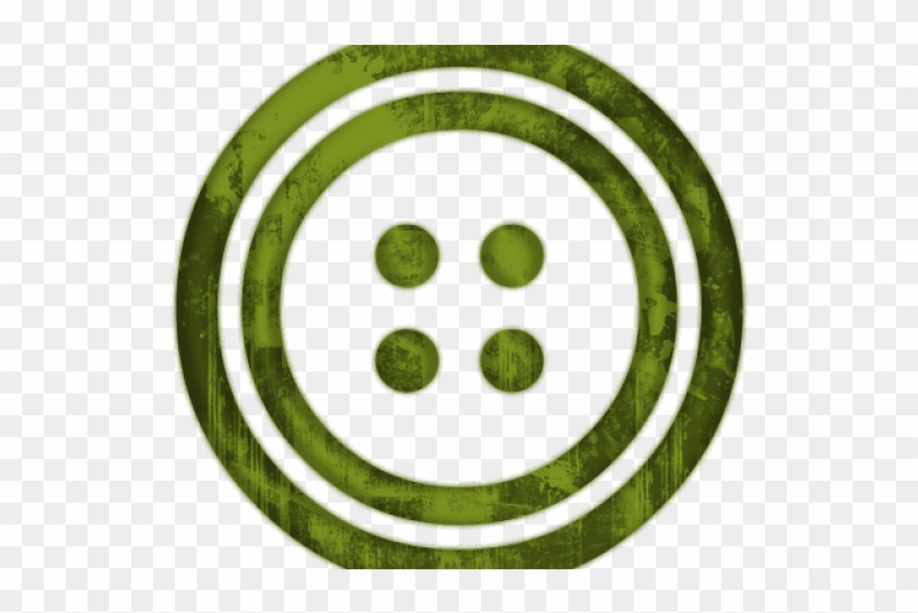 Button Clipart Green - Circle #1752850