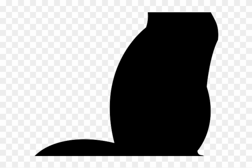 Drawn Black Cat Shadow - Drawn Black Cat Shadow #1752855