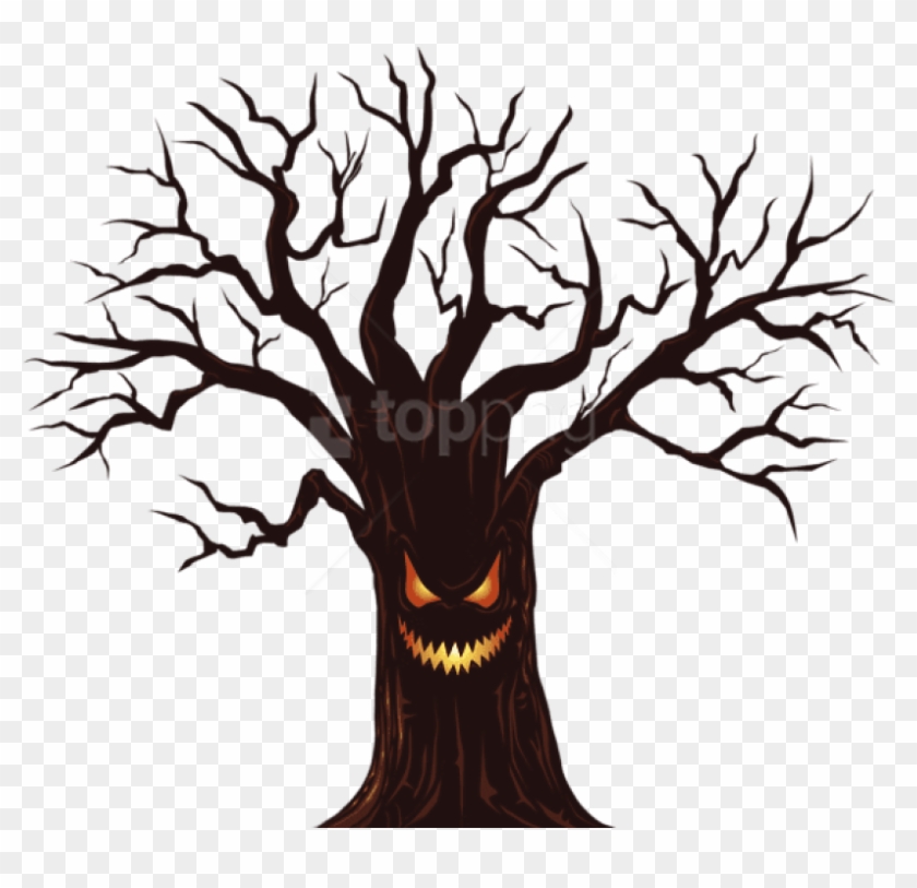 Download Halloween Spooky Tree Png Images Background - Halloween Spooky Tree #1752888