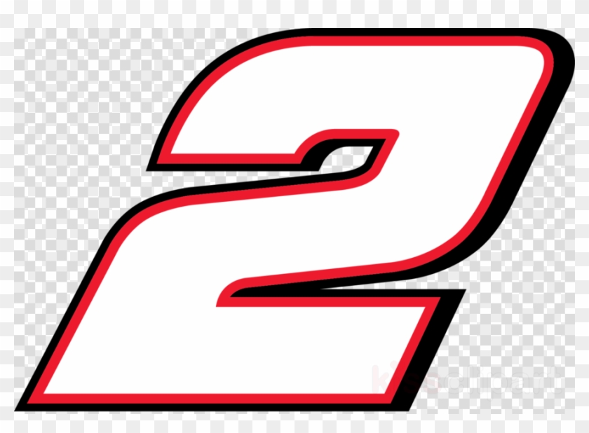 Nascar Number 2 Clipart 2013 Nascar Sprint Cup Series - Clip Art Rolling Stones Tongue #1752903