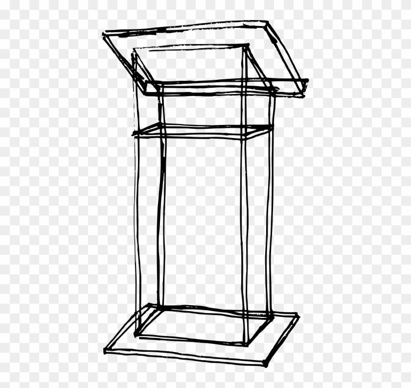 Medium Image - Clipart Lectern #1752906