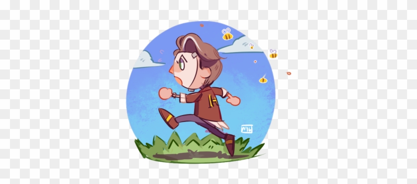 Local Jerk Picks Fights With Bees Like The Jerk He - Cartoon #1753089