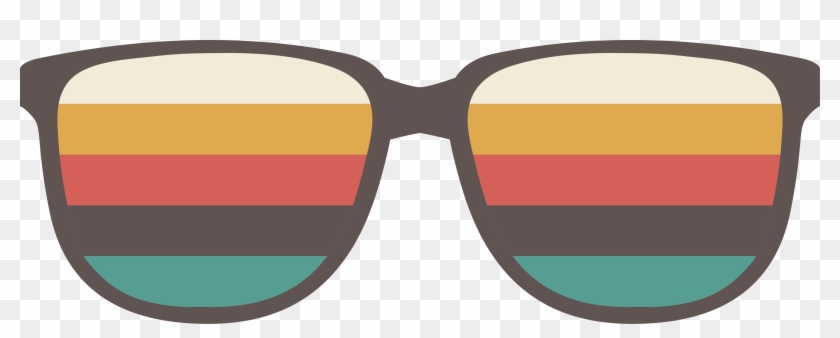 Lounge Style Sunglasses Retro Interlude Png Image High - Glasses Clipart Retro #1753246