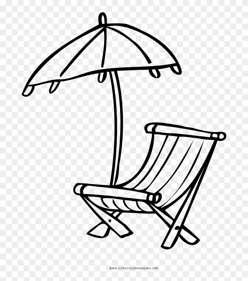 Lounge Chair Coloring Page - Chair #1753264