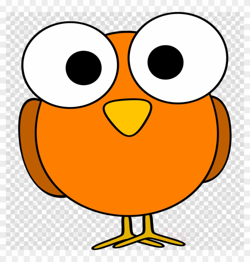 Orange Bird Clip Art #1753418