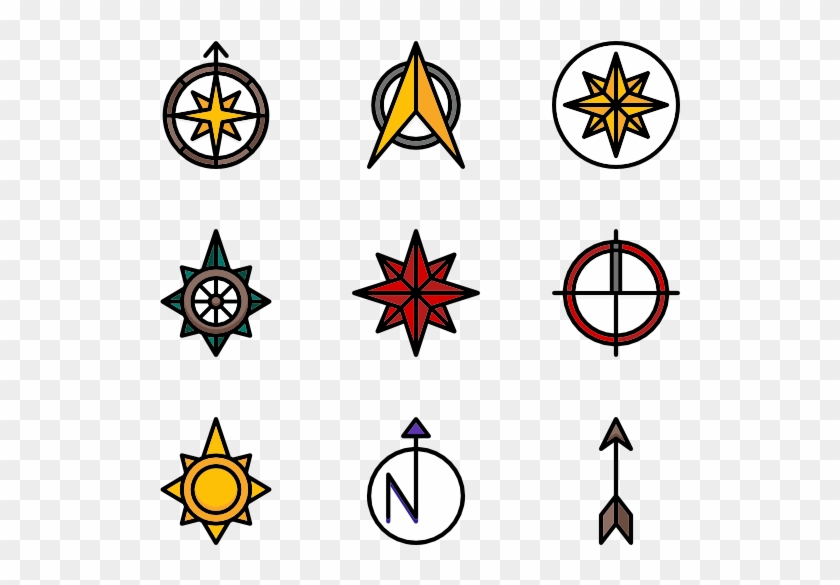 Compass Vector Point - North Point Icon Png #1753549