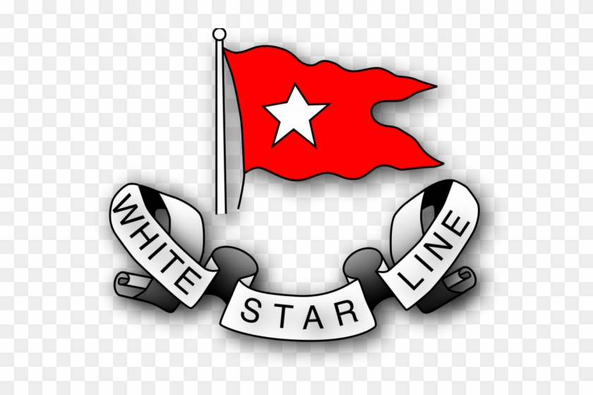 Mario Clipart Starline - White Star Line Flag #1753664