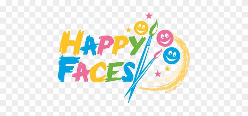 Happy Faces Face Painting For All Occassions Png Face - Logo Face Painting #1753723