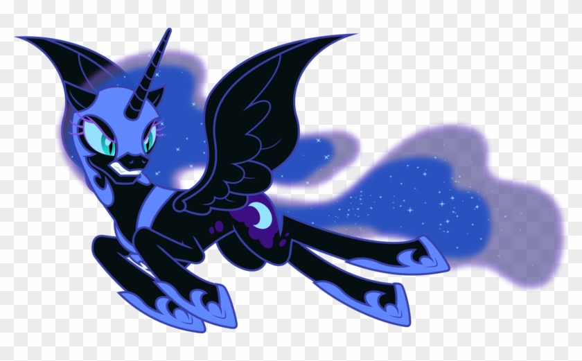800 X 441 1 - My Little Pony Flying Nightmare Moon #1753733