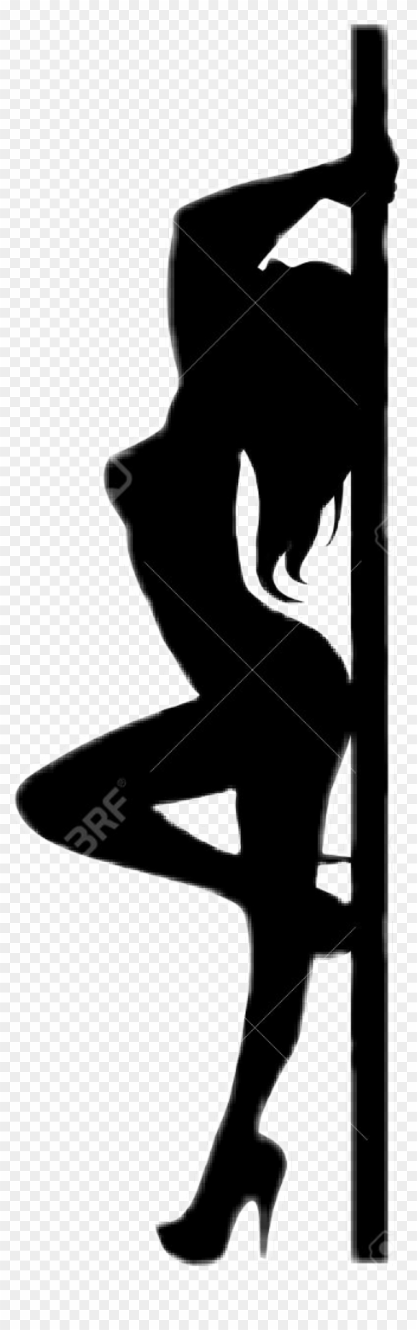 #silhouette #stripper #sexy #exotic #dancer #poledancer - Strip Club Vector #1753808