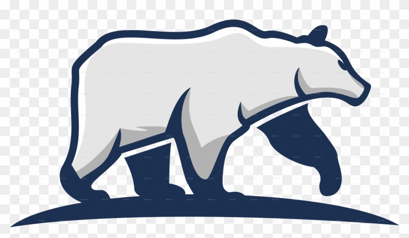 Polar Bear Logo - Illustration #1754006